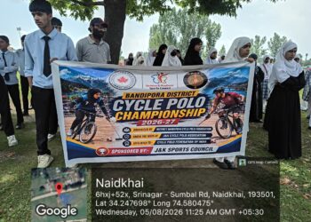 District Bandipora Cycle Polo Championship 2026-27 Concludes at Naidkah Playfield