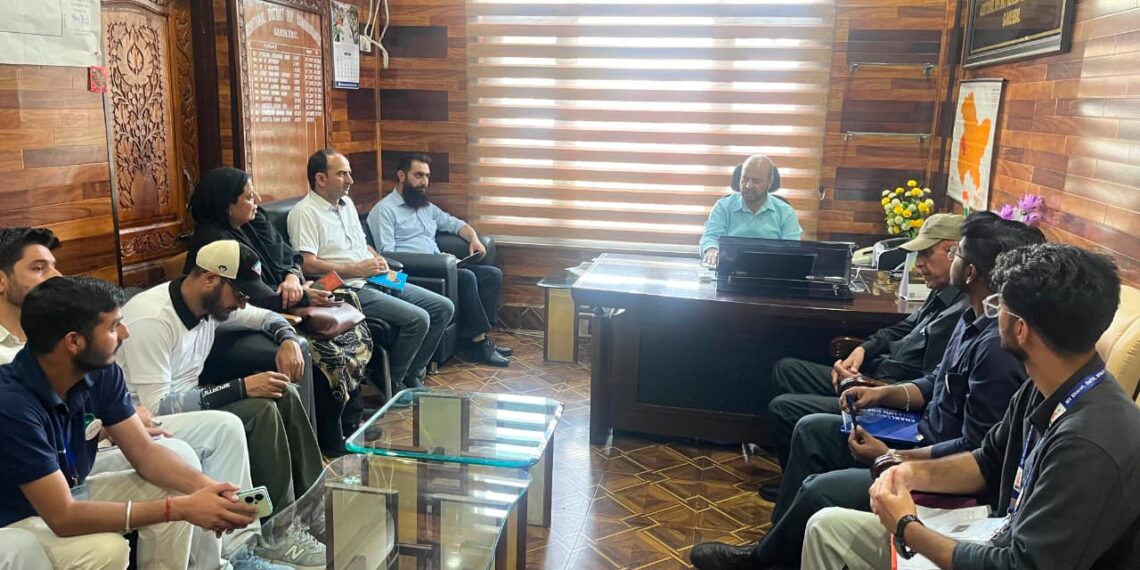 DAC Reviews My Bharat Registrations in Ganderbal