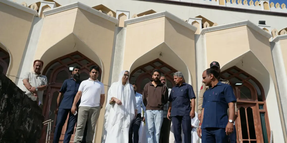 Dr Darakhshan Reviews Ongoing Development Works at Major Shrines in Jammu