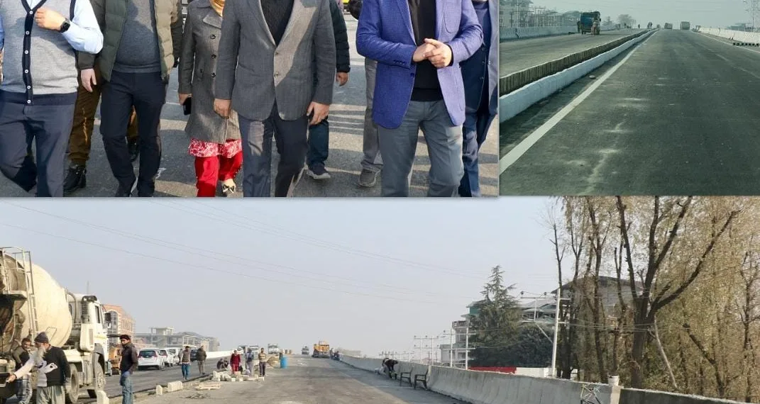 Sanatnagar Flyover in Final Stage, Load Testing to Conclude by Sunday: DC Srinagar