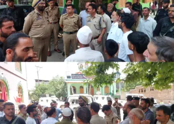 SSP Bandipora Reviews Muharram Arrangements in Sumbal Sonawari