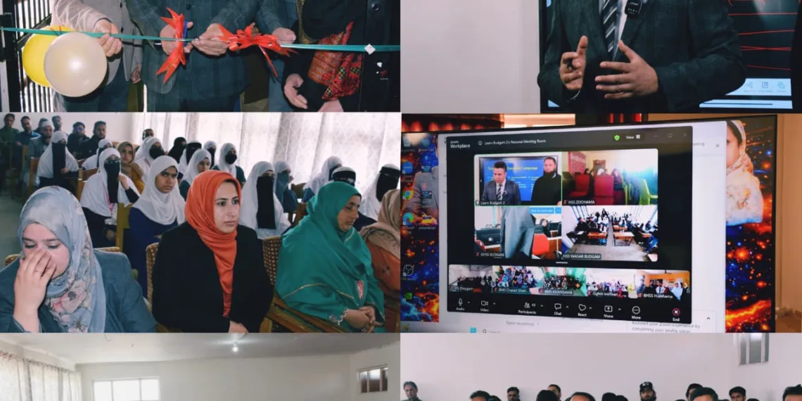 DC Budgam Launches Hybrid Learning System at BHSS Kanir, Delivers Lecture on Periodic Table & Semiconductors