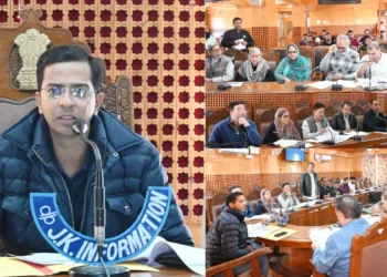 DC Shopian Reviews RDD Works Under District Capex; Calls for Timely Completion Before Winter