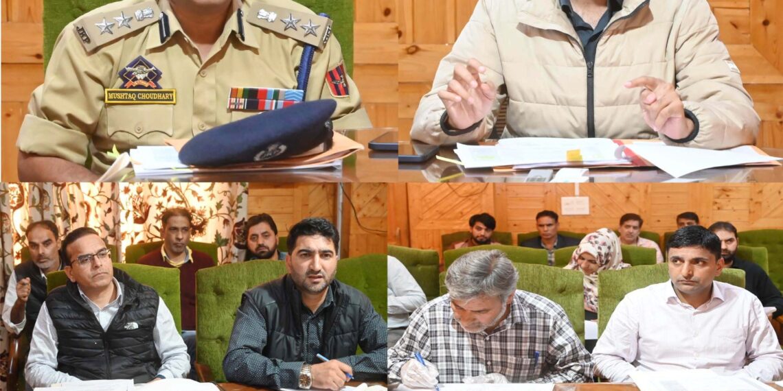 District Magistrate (DM) Shopian, Shishir Gupta, today chaired a high-level meeting of the District Level Narcotics Coordination Committee (NCORD)