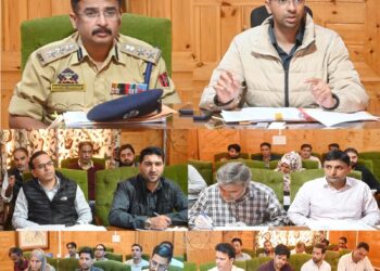 District Magistrate (DM) Shopian, Shishir Gupta, today chaired a high-level meeting of the District Level Narcotics Coordination Committee (NCORD)