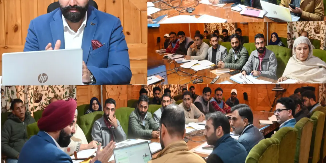 DDC Shopian Reviews performances of Jal Shakti & Irrigation Department