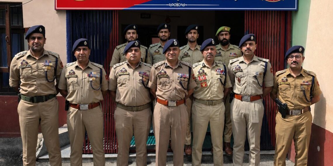 DGP Nalin Prabhat Visits Martyred Head Constable’s Family in Budgam, Chairs High-Level Security Review