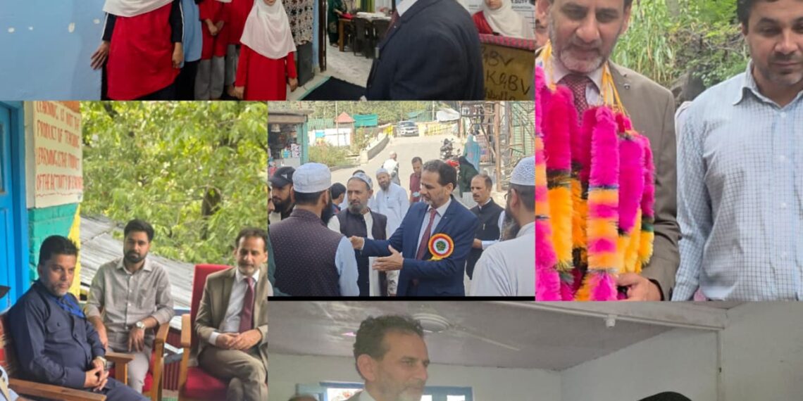 First-Ever Visit by a Director School Education Kashmir to Forward Jabri: Ground Assessment of Schools in Remote LoC Areas, Direct Interaction with Students and Locals: