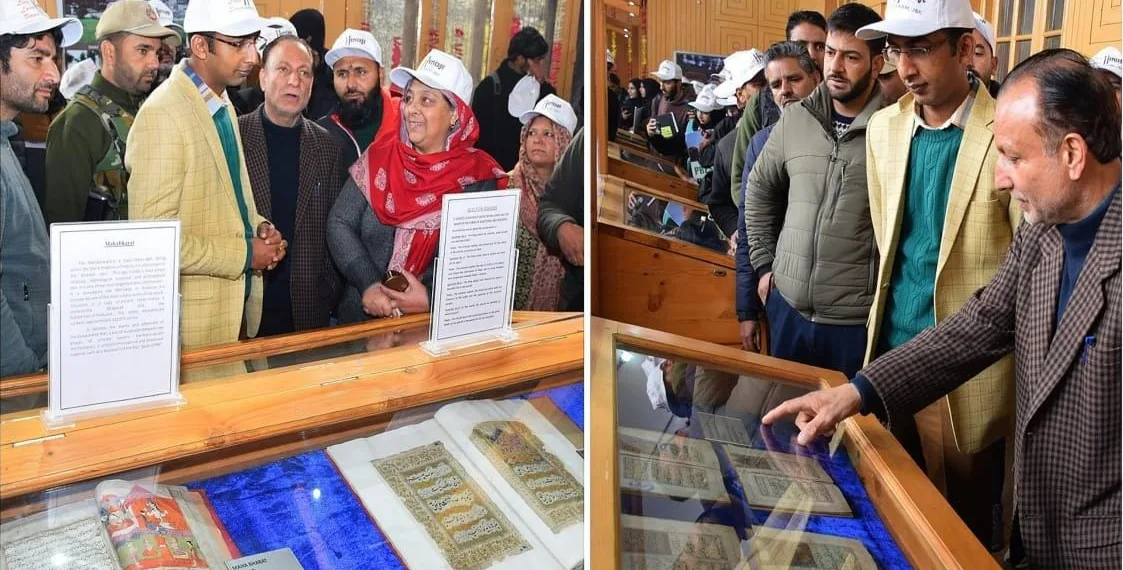 Div Com Kashmir Inaugurates World Heritage Week Exhibition, Flags off Heritage Walk in Srinagar