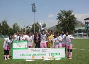 Reliance Foundation’s Kashmir U19 Girls’ Football Tournament Concludes with a Thrilling Finale