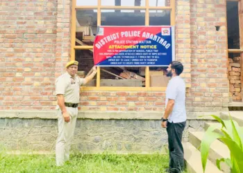 Anantnag Police Attach Property of Notorious Drug Peddler Under NDPS Act