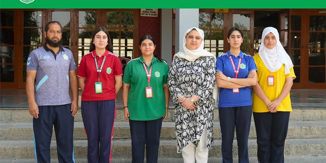 Five DPS Srinagar Students to Represent India at Junior Asian Pencak Silat Championship