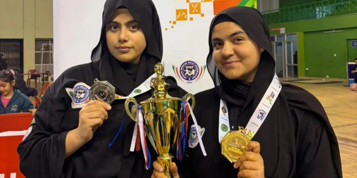 DPS Srinagar Students Bring Laurels at National Level Pencak Silat Championship
