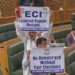Congress MLAs Display Banners Seeking CEC Gyanesh Kumar’s Resignation In J&K Assembly
