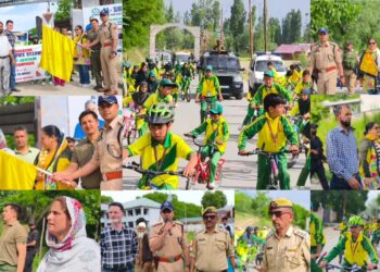 Education Zone Beerwah Promotes Healthy, Drug-Free Living Through Cycle Awareness Run