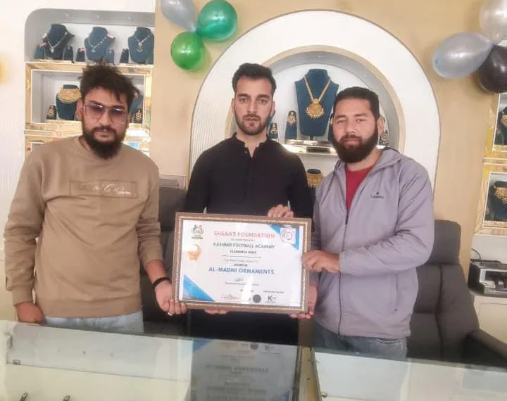 Ehsaas Foundation Felicitates Faisal Zargar for Exemplary Contribution to Cleanliness Drive
