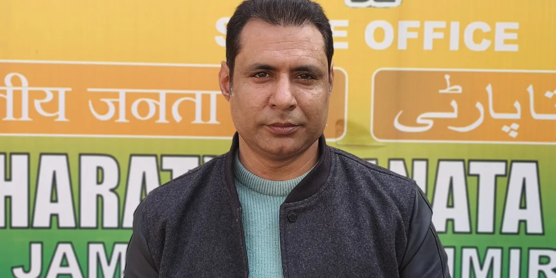 Omar Abdullah’s Remark Exposes Governance Failure, Credits BJP-Led Centre for Stability and Authority: Er. Sahil Bashir Bhat