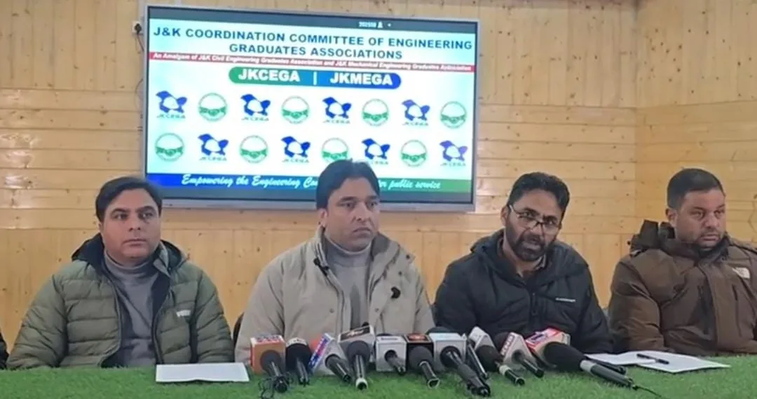 J&K Engineering Graduates Demand Immediate Action on Recruitment, Career Progression and Pay