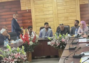 Er. Aijaz Hussain Raises Key Development Issues of Srinagar in DDC Meeting