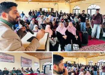 Er. Aijaz Hussain Participates in Mass Marriage Ceremony Organized by Jaffari Council in Srinagar