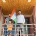 Er. Aijaz Hussain Hoists Tricolor at Balhama Residence under Nationwide #HarGharTiranga Campaign