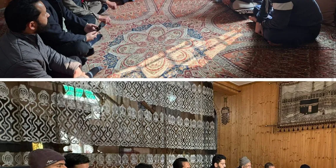 Er. Aijaz Hussain Listens to Mann Ki Baat in Lal Chowk Constituency