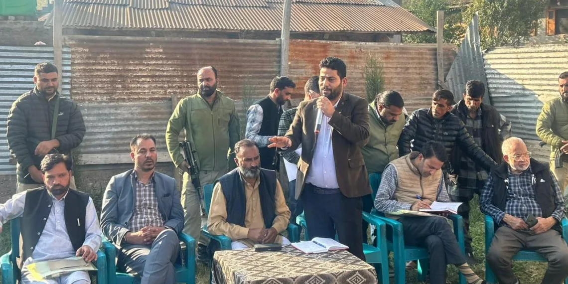 Er. Aijaz Hussain Campaigns in Budgam; Calls for End to Decades of Deception by NC and PDP