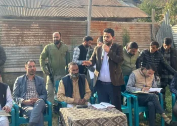 Er. Aijaz Hussain Campaigns in Budgam; Calls for End to Decades of Deception by NC and PDP