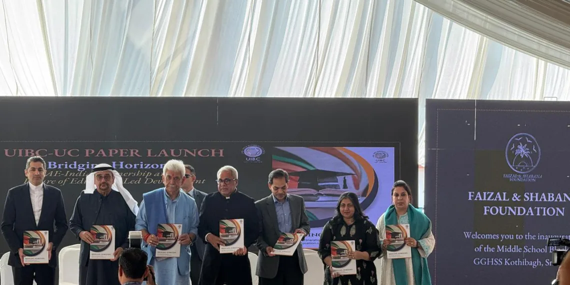 Faizal & Shabana Foundation Expands Kerala’s Nadakkavu Model to Transform Public Education in J&K