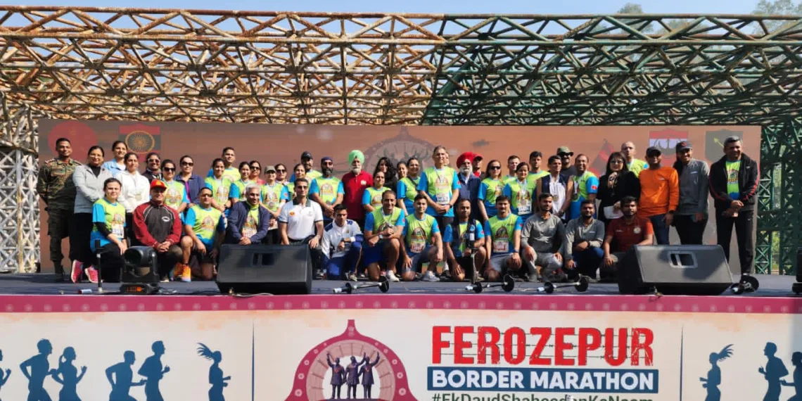 Golden Arrow Division Conducts ‘Ferozepur Border Marathon – 2025’