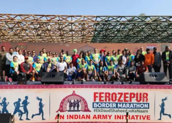 Golden Arrow Division Conducts ‘Ferozepur Border Marathon – 2025’