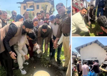 Lal Chowk Constituency Marks 47th Foundation Day with Gaon Chalo Abhiyan