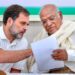 Kharge, Rahul reach Srinagar for 2-Day visit