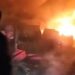 Fire Erupts at BK Traders Godown in Baramulla, Joint Rescue Operation Launched