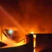 Massive Fire Guts Cotton Factory at HMT Industrial Area