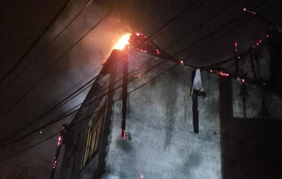 Fire Damages Residential House in Soura, No Casualties Reported