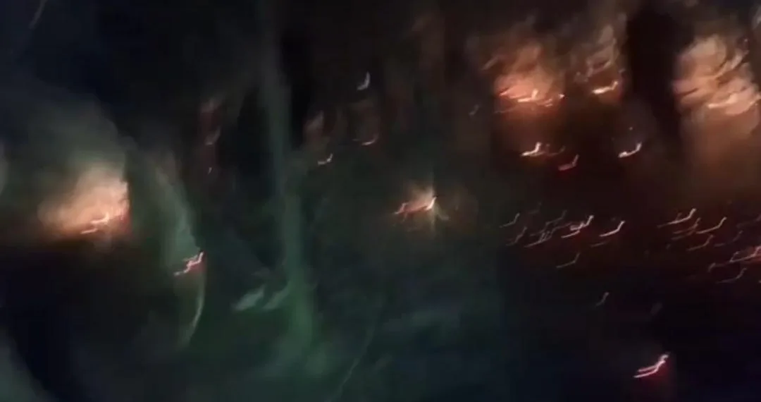 Massive Forest Fire Brought Under Control in Sheeri Area of Baramulla