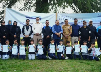 Foundation World School, Illahi Bagh Hosts Cross Country Run at University of Kashmir