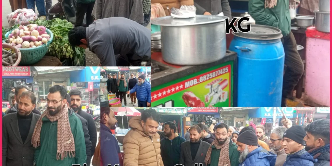 Assistant Director Food, Civil Supplies & Consumer Affairs (FCS&CA) Conducts Market Inspection in Qazigund