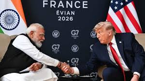 Trump Backs India, Praises PM Modi at G7 Summit; PM Raises Seafarers’ Safety Issue