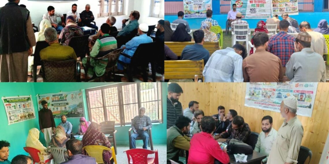 “98 Panchayat Halqas, One Reform Drive”: Gram Sabhas Hold Grassroots Push Across District