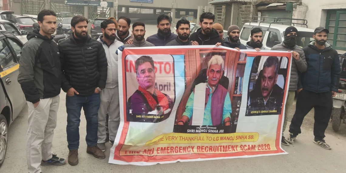 Firemen Recruitment Scam: Aspirants Laud LG Sinha, Raina; Protests Continue Seeking Full Accountability