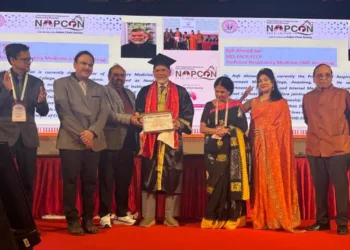 GMC Anantnag Prof. Dr. Rafi Jan Awarded Prestigious Fellowship of Indian Chest Society