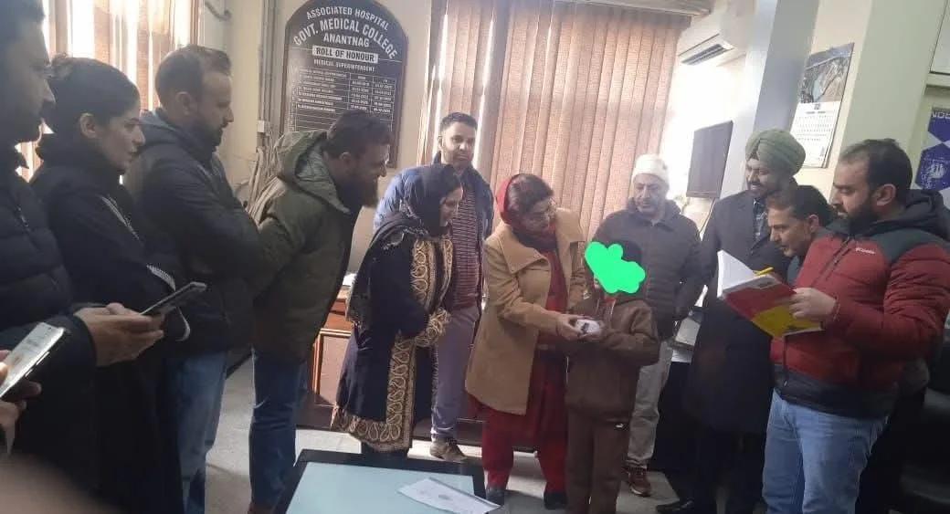 GMC Anantnag Provides Free Hearing Aids to Children with Impairment