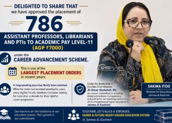 J&K Govt Reconstitutes Fee Fixation Committee for Professional Colleges
