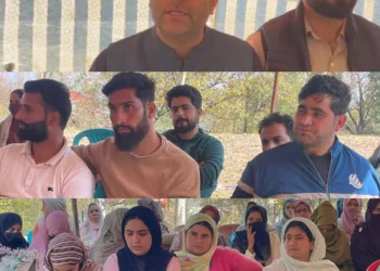 Handicrafts Department Budgam Organizes Awareness Camp for Artisans in Poshkar Khag