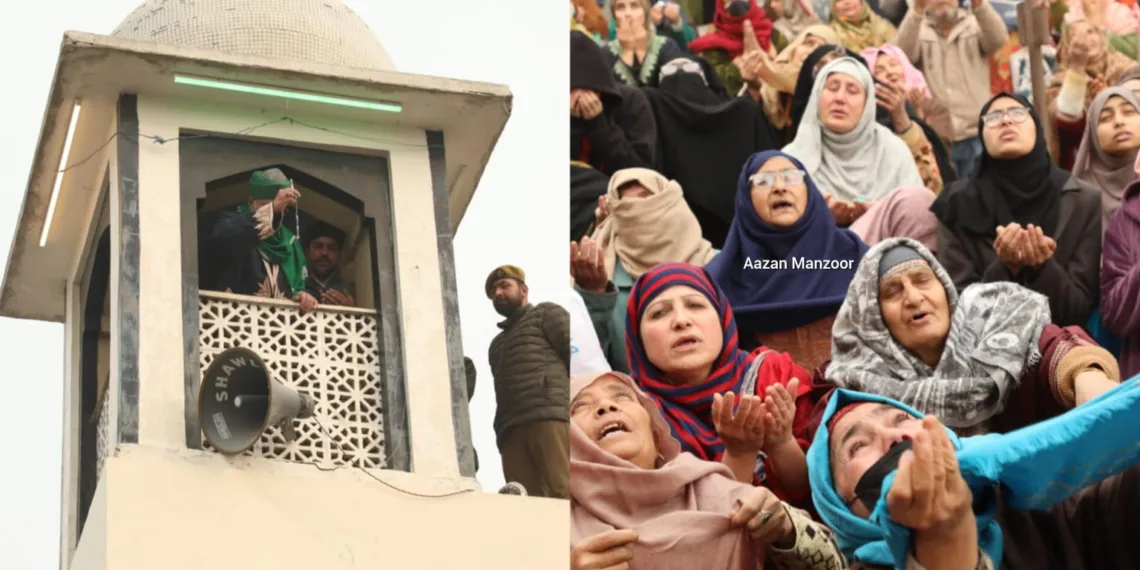 Devotees Throng Hazratbal Shrine to Observe Urs of Hazrat Abu Bakr Siddiq (RA)