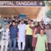 Karnah Health Crisis: Hundreds of people staged protest outside the SDH Tangdar