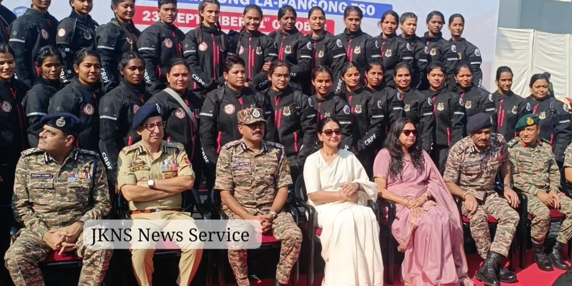 GP Singh Flags Off High-Altitude CRPF Expedition from Lal Chowk