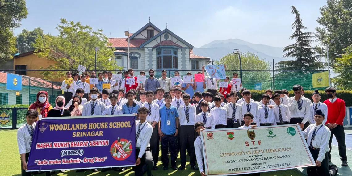 Students Rally Against Drug Abuse Under “Nasha Mukt J&K” Campaign
